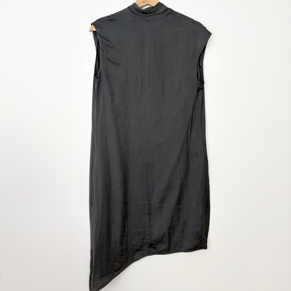 Helmut Lang silk asymmetrical shirt dress - Picture 5 of 5